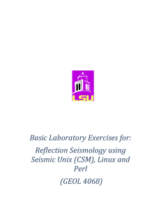 Lab exercises - LSU Geology & Geophysics