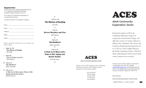 2014 ACES Brochure