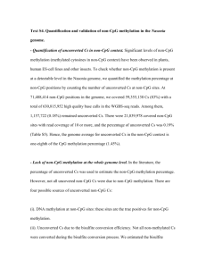 Text S4. Quantification and validation of non-CpG