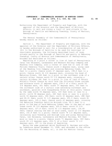 Act of Jul. 20, 1974, PL 533, No. 182 Cl. 85