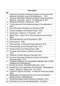 American Psychiatric Publishing Textbook of Psychosomatric