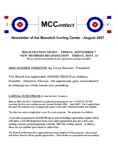 July 2007 - Manotick Curling Center