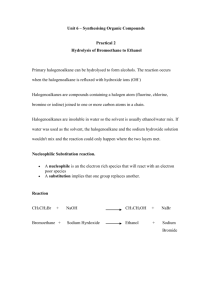 Unit 6 – Synthesising Organic Compounds