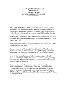 WILLIAM LANE DOUGLAS II graduated from New Mexico Military