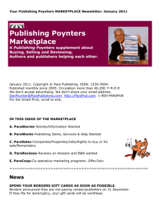 Your Publishing Poynters Newsletter: August 1, 2003