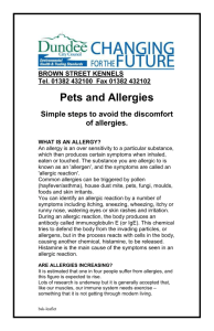 Pets and Allergies - Dundee City Council