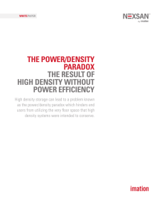 The Power/Density Paradox
