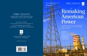 Remaking American Power - Center for Strategic and International