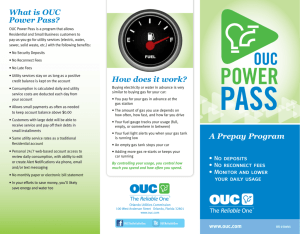 What is OUC Power Pass? How does it work? A Prepay