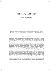 Rationality and Power