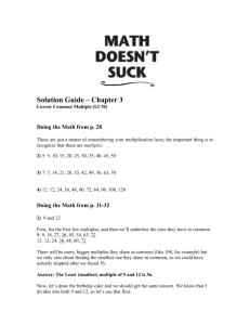 Solution Guide – Chapter 3