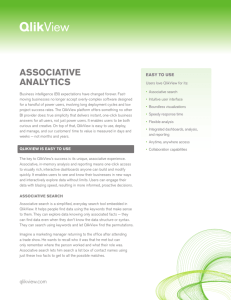 associative analytics