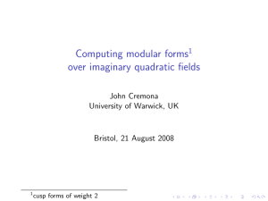 Computing modular forms over imaginary quadratic fields