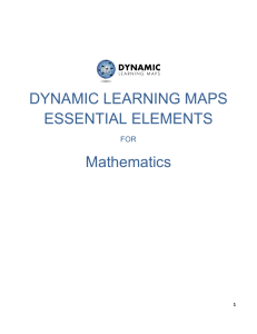 Essential Elements in Mathematics - Illinois State Board of Education