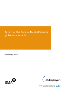 review of the GMS global sum formula