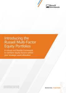 Russell Multi-Factor Equity Portfolios