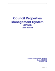 here to the CPMS operations manual