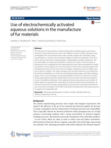 Use of electrochemically activated aqueous solutions