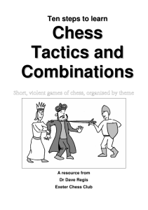 Ten steps to learn Chess Tactics and Combinations