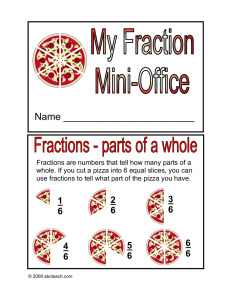 Mini Office: Fractions