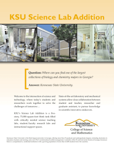 KSU Science Lab Addition - Kennesaw State University