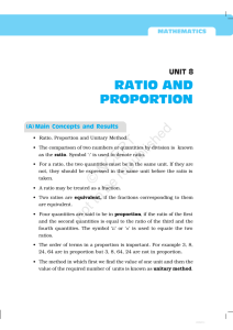 Unit_8 Ratio and Proportion.pmd