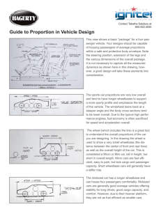 Guide to Proportion in Vehicle Design