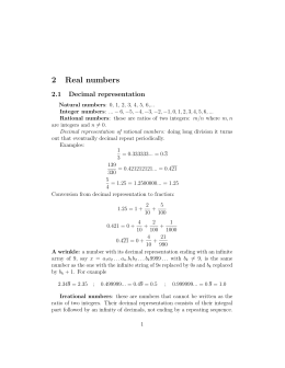 Rational Numbers Study Guide Answers