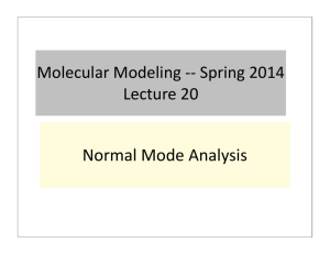 Normal Mode Analysis