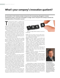 What`s your company`s innovation quotient?