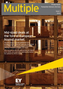 Multiple : European Private Equity Watch 2015 Issue 1