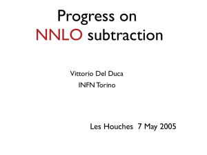 Progress on NNLO subtraction