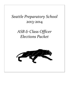 ASB & Class Officer Elections Packet