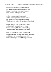 Poem - Richard Cory