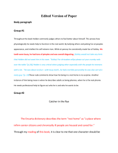 Edited Version of Paper Body paragraph Group #1 Throughout the