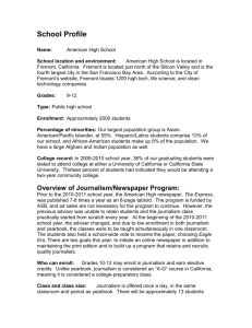School Profile - School of Journalism