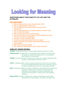 looking for meaning - Spalding High School