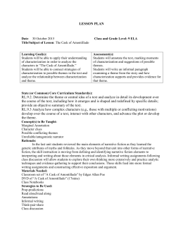 a literary analysis of the short story the cask of amontillado by edgar allan poe Binary oppositions in short stories: edgar allan poe's the extreme by employing binary opposites on the literary and abstract levels1 in tandem an analysis of “the cask of amontillado” reveals that edgar allan poe. a literary analysis of the short story the cask of amontillado by edgar allan poe Binary oppositions in short stories: edgar allan poe's the extreme by employing binary opposites on the literary and abstract levels1 in tandem an analysis of “the cask of amontillado” reveals that edgar allan poe.