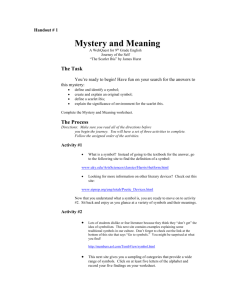 Handout 1 Mystery and Meaning Webquest.doc