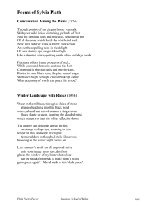 Poems by Plath.doc - HuntingtonIBEnglish