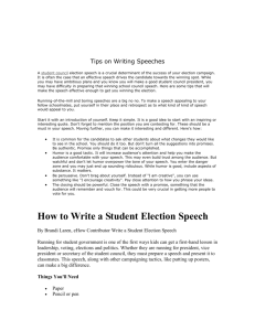 student council speech writing tips.doc - Gifted