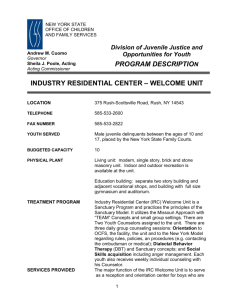 Industry Residential Center - New York State Office of Children and