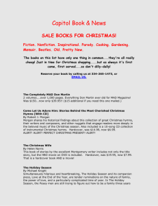 Christmas 2009 Sale Books