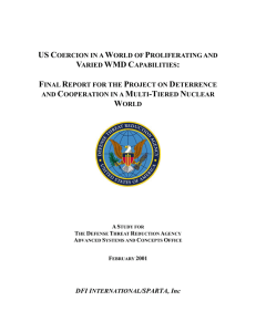 Deterrence-Final Report