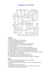Odyssey crossword 1-12