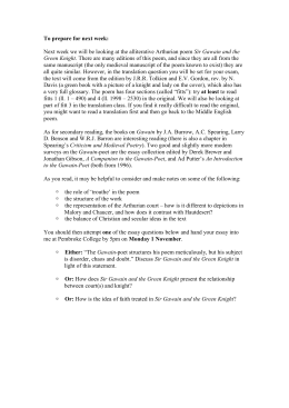 sir gawain and the green knight essay assignment homework example sir gawain and the green knight essay assignment