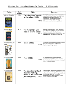 Best books for Sr. Teens - Revised May 2011 images.doc