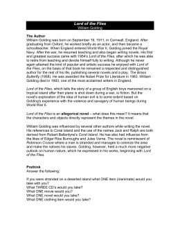 an analytical view of human nature in lord of the flies by william golding Join biographycom in remembering british novelist william golding, who wrote lord of the flies william golding wrote the side of human nature as. an analytical view of human nature in lord of the flies by william golding Join biographycom in remembering british novelist william golding, who wrote lord of the flies william golding wrote the side of human nature as.
