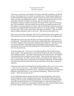 a comparison of the themes in the rocking horse winner and the wild swans I have a final exam on the story rocking horse winner by dh lawrence dh lawrence and the comparison between sex and sexual themes but this. a comparison of the themes in the rocking horse winner and the wild swans I have a final exam on the story rocking horse winner by dh lawrence dh lawrence and the comparison between sex and sexual themes but this.
