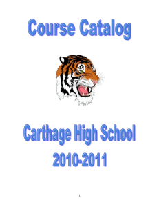 Table of Contents - Carthage R